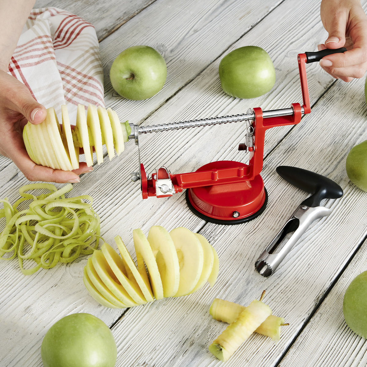 apple peeler slicer