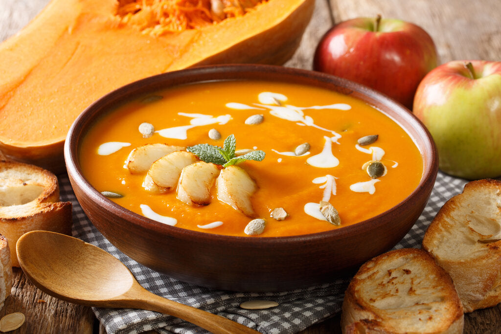 Butternut Squash Soup With Apple: Wholesome and Hearty