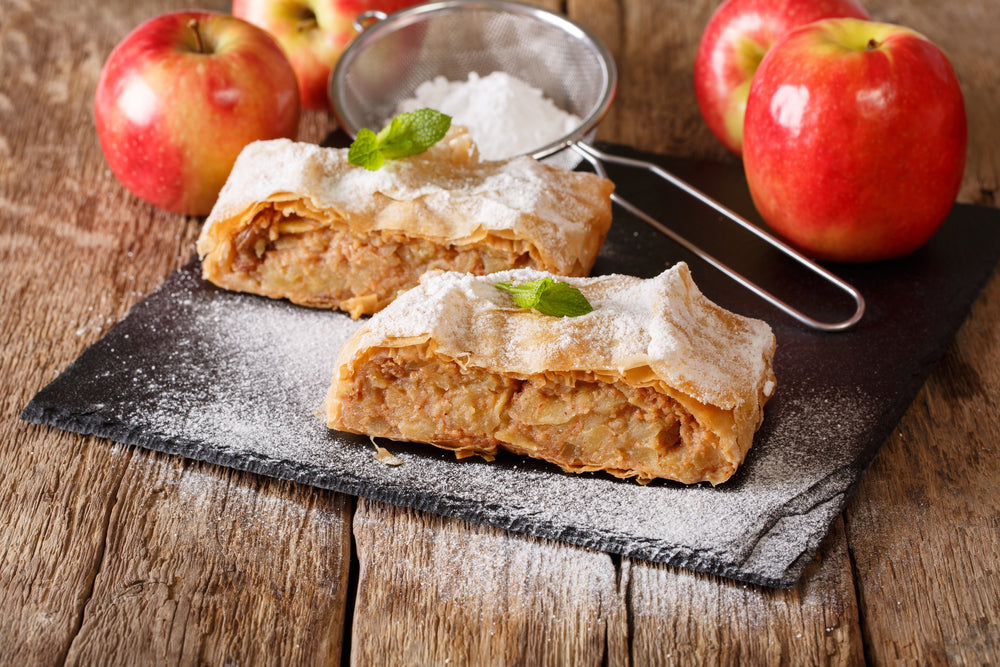 Apple Strudel: Easy Puff Pastry Strudel Recipe!